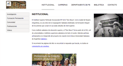 Desktop Screenshot of donboscorosario.com.ar